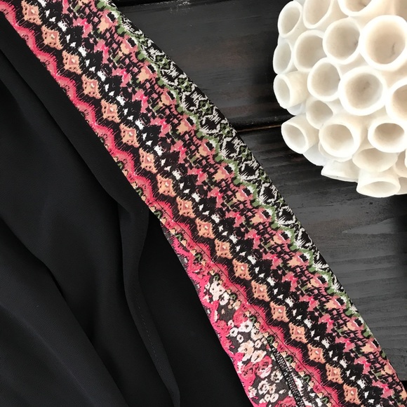 NWT chiffon maxi skirt with slip - Picture 2 of 3